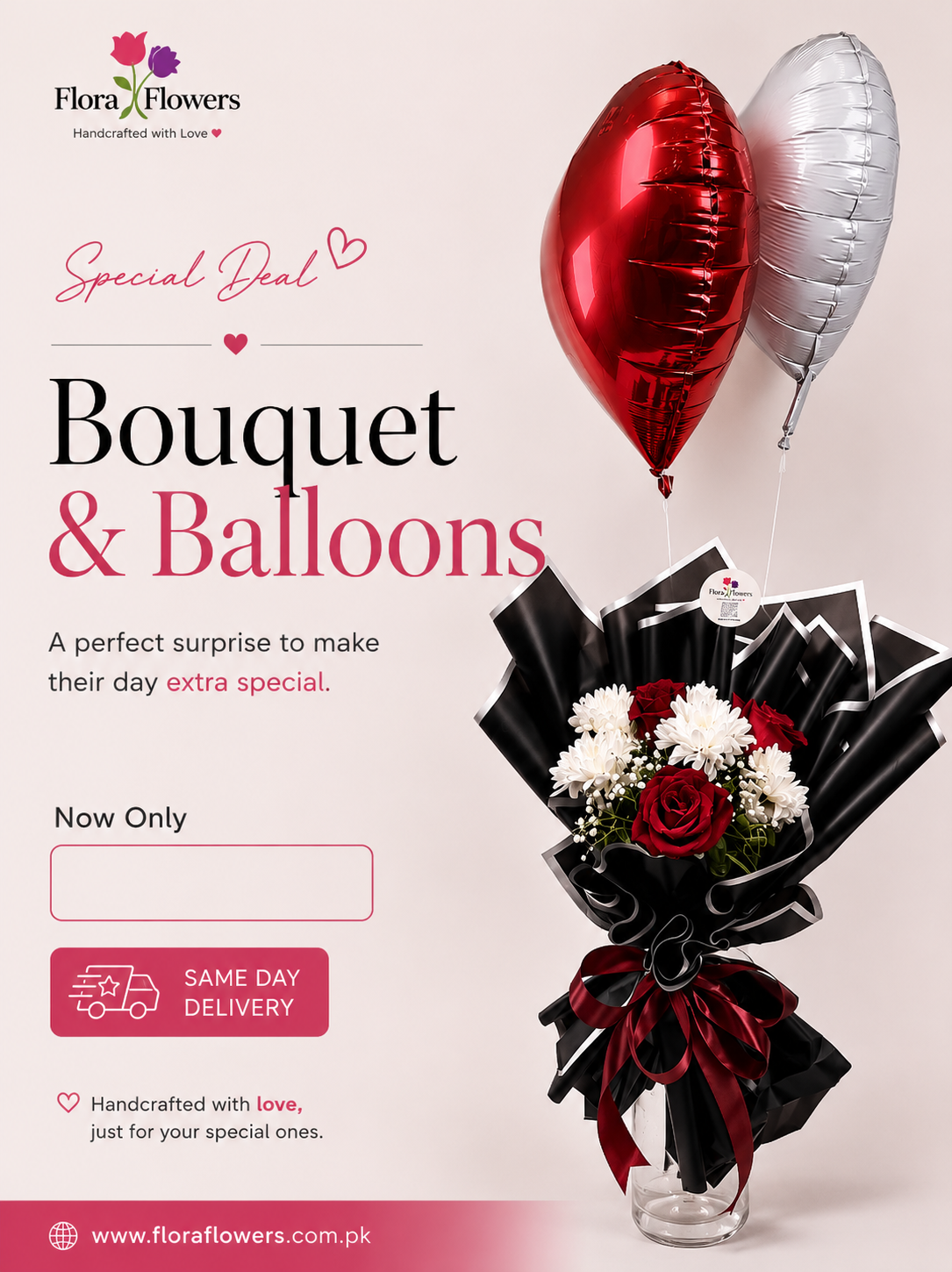 Bouquet & Balloons