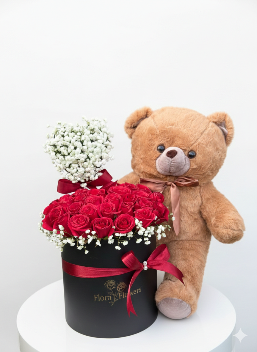 Forever Hug Rose Box