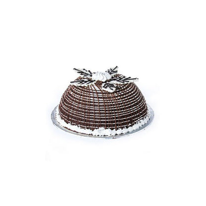 Chocolate cake with decorative elements on a white background . Send flowers to islamabad. send flowers to pakistan