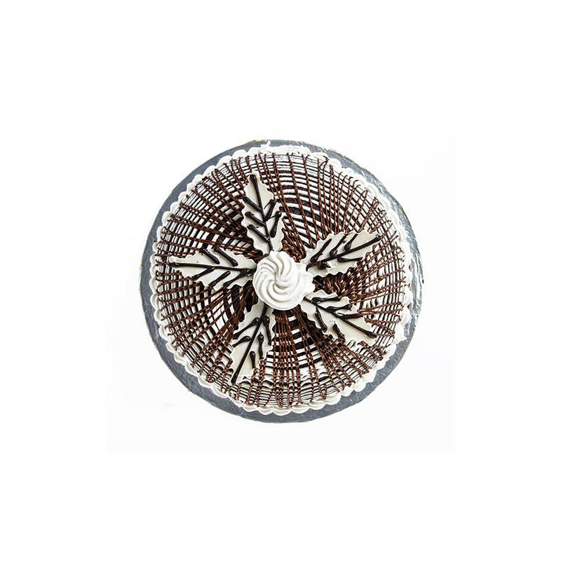 Decorative fan with a white center and brown wicker design on a white background . Send flowers to islamabad. send flowers to pakistan