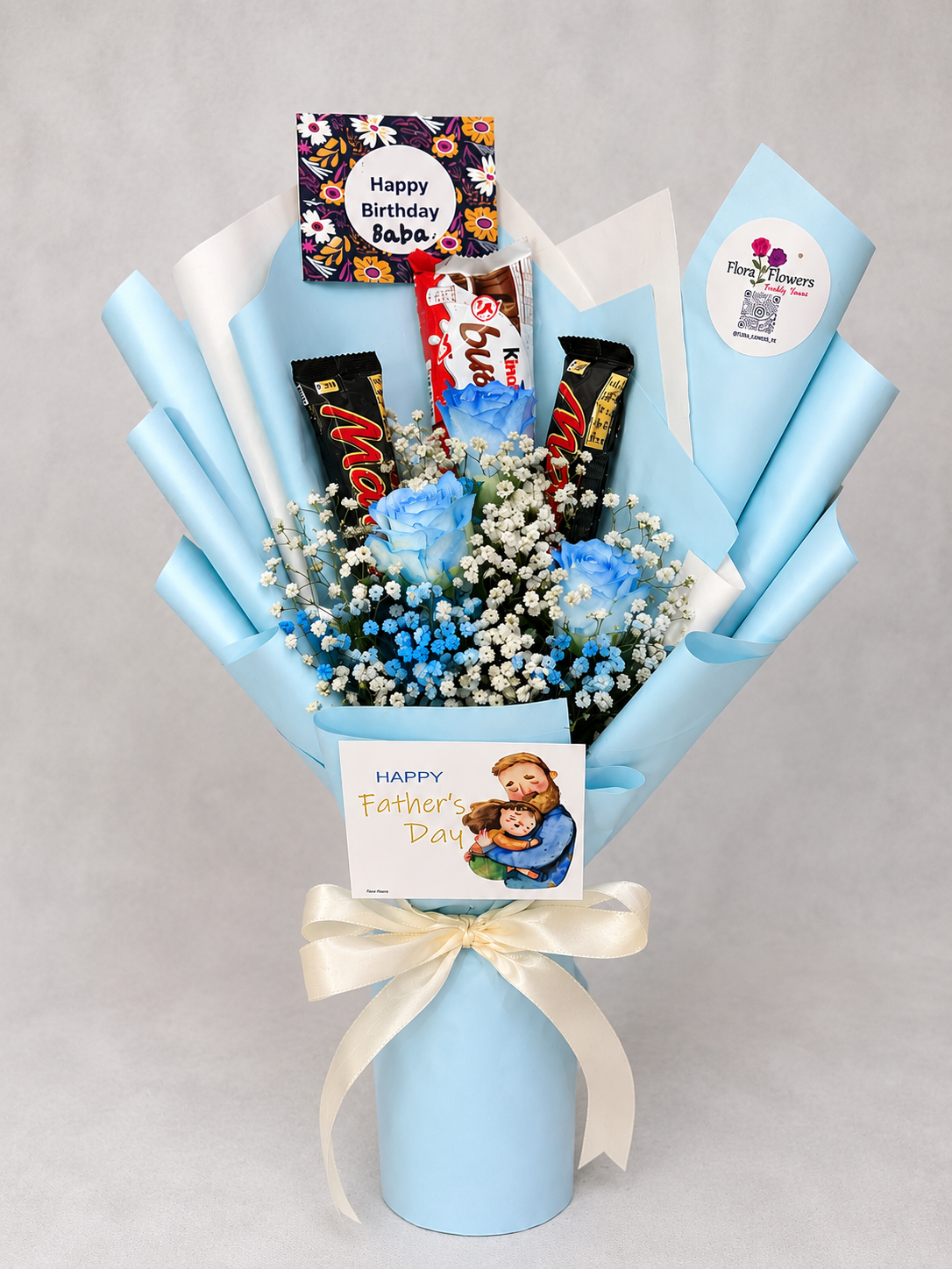 Papa's Sweet Blue Blooms