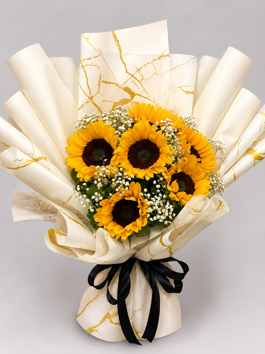 🌻 Golden Glow Bouquet