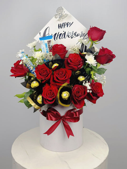 Red-rose-basket